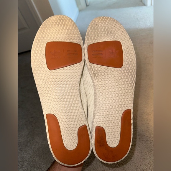 ADIDAS X PHARRELL WILLIAMS TENNIS HU, White & Raw Pink - Picture 11 of 12